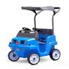 Step2 Side-by-Side Push Around SUV, 2-Seater Kids Push Car with Seat Belts, Dual Steering Wheels & Horns, Adjustable Canopy, Ages 18 months5 years, Max 100 lbs., Durable Plastic, Blue view 1
