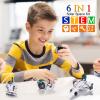 AESGOGO STEM Projects for Kids Ages 8-12, Solar Robot Toys 6-in-1 Science Kits DIY Educational Building Space Toy, Christmas Birthday Gifts for 7 8 9 10 11 12 13 Year Old Boys Girls Teens. view 2