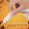 TOYANDONA Rubber Snake Realistic Rubber Snake Toy White Fake Lifelike Snake Educational Toys for Kids Prank Prop Halloween Party Decor view 3