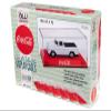 Auto World - Acrylic Display Case (6 Pack) Coca-Cola Red Base, 1:64 (AWDC022) view 1