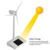 AMONIDA Wind Mill Toy, 14x9x26cm White Solar Wind Toy Kids Toy for Decorative Item Or Teaching Tools view 3