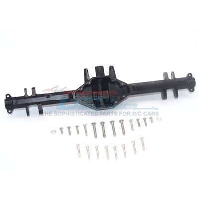 23Pc Set Aluminum Rear Axle Housing (Without Carrier) Traxxas 1/7 Unlimited Desert Racer by GPM (Black)