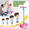 CUUGO LET'S GO! CG Pogo Stick Toys for 3-12 Year Old Girls, Foam Pogo Jumper Toys for Age 3-12 Years Old Kids Pogo Stick Autism Toys Outdoor Toys Party Birthday Stocking Stuffers Fun Toys, Rose Red view 2