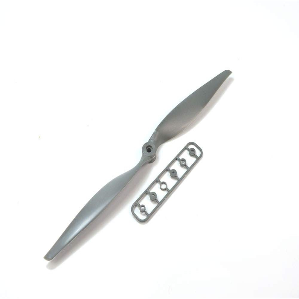Dancing Wings Hobby 5pcs/Lot APC Style Propeller 7" 8" 9" 10" 11" 12" 13" 14" Grey Blade Part for RC Model Airplane Quadcopter Multi-Rotor Racing Drone (14 * 7 CCW)