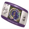 Compact Cyber Arcade Portable Gaming Console, 250 Games, LCD, Purple, JL2375PR view 1