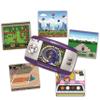 Compact Cyber Arcade Portable Gaming Console, 250 Games, LCD, Purple, JL2375PR view 4