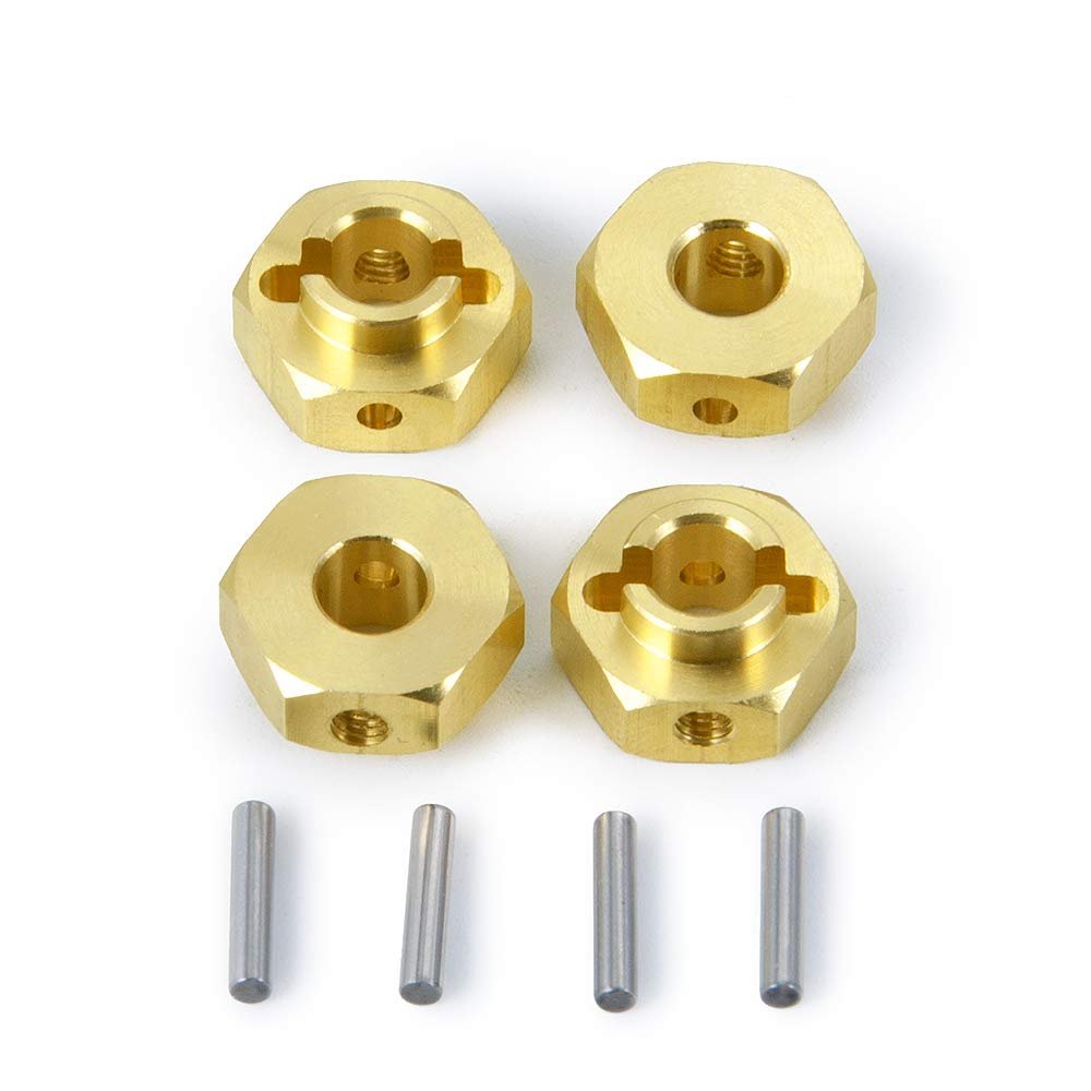1/10 RC Crawler Car Hex Wheel Hubs 12mm Hex Adapter Kits Fit for SCX10 III AXI03007 RC Crawler Car
