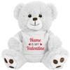 Add Your Valentine Name Custom Bear: 10 Inch Teddy Bear Stuffed Animal view 1