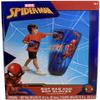 Spiderman Spider-Man Inflatable Bop Bag & Bop Gloves Set Kids Punching Bag with Gloves, Freestanding Superhero Blow Up Bouncing Boxing Bag for Exercise, Durable Heavy Duty Indoor and Outdoor - 34.5" view 1