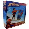 Spiderman Spider-Man Inflatable Bop Bag & Bop Gloves Set Kids Punching Bag with Gloves, Freestanding Superhero Blow Up Bouncing Boxing Bag for Exercise, Durable Heavy Duty Indoor and Outdoor - 34.5" view 2