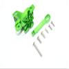 GPM for TRAXXAS 1/7 Unlimited Desert Racer Aluminum Motor Mount with Heat Sink FINS -8PC Set (Green) view 1