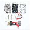 GPM for TRAXXAS 1/7 Unlimited Desert Racer Aluminum Motor HEATSINK with Cooling Fan -11PC Set (Gray) view 1