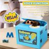 Barelove Kids Piggy Bank, ATM Coin Cash Money Counter Saving Can, Stealing Cute Mokey Electronic Smart Voice Prompt Piggy Bank Safe Locks, Great Gift fot Boys & Girls (Monkey) view 3