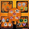 Qvatoxis Halloween Party Favors Light Up Rings 50PCS LED Rings Glowing Finger Rings Fun Toys for Kids Adults view 4