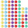 Laviesto Game Replacement Balls for Chinese Checker,60 Pcs Solid Color Replacement Marbles for Marble Run, Marbles Game,DIY Decoration(5/8 Inch/6 Colors) view 1
