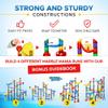 Marble Mania Marble Run - Marble Runs for Kids - 162 Pieces Plus Storage Tub - Construction Toys for 4-8 Year Old Boys or Girls - Educational STEM Toys for 4+ Year Olds view 2
