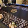 Triton Premium Poker Table Mat for 10 Player - Portable Multi-Spandex Fabric Rubber Portable Poker Game Mat with Zippered Oxford Fabric Carry Bag - 80" L x 38" W view 3