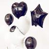 [10 Pack] Heart Shape Foil Balloons, 18" Mylar Balloons Aluminum Foil Decorations for Birthday Party/Wedding/Engagement Party/Celebration/Holiday/Show/Party Activities (White) view 4