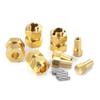 RCLIONS Brass 7mm Wheels Hex Hub 4mm Extension Hex Drive Adapter for 1/24 Axial SCX24 90081 RC Crawler Car Upgrades Accessories view 3