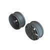 ARRMA 1/8 Buggy Wheel 17mm Hex Gun Metal (2), ARA510127 view 1