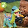 FurReal Snackin' Sam The Bronto, Interactive Pets, 40+ Sounds and Reactions, Electronic Pets, Plush Dinosaur Toys for 4 Year Old Girls and Boys view 3