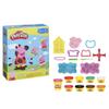 Play-Doh Peppa Pig Stylin Set with 9 Non-Toxic Modeling Compound Cans and 11 Accessories, Peppa Pig Toy for Kids 3 and Up view 2