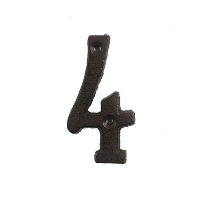 ausuky Cast Iron Retro Metal Alphabet Letters Numbers Sign Address Door Cafe Wall Decor A to Z,0 to 9 (4)