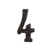 ausuky Cast Iron Retro Metal Alphabet Letters Numbers Sign Address Door Cafe Wall Decor A to Z,0 to 9 (4) view 1