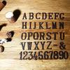 ausuky Cast Iron Retro Metal Alphabet Letters Numbers Sign Address Door Cafe Wall Decor A to Z,0 to 9 (4) view 3