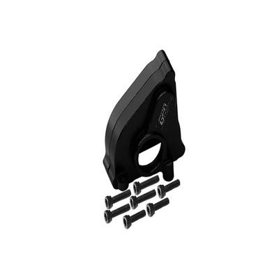 Aluminum Center Gearbox for Axial 1:24 Deadbolt & Jeep Wrangler (SCX24) - 2Pc Set Black