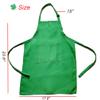 multifuns 2 Sets Green&Red Kids Apron and Chef Hat Set-Childrens Kids Apron for Girls Boys Cooking Painting Baking Wear 5-12 Ages. view 3