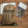 Italy Trevi Fountain Rome Jigsaw Puzzle 1000 Piece Travel Souvenir Wooden view 3