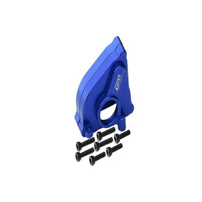 Aluminum Center Gearbox for Axial 1:24 Deadbolt & Jeep Wrangler (SCX24) - 2Pc Set Blue
