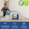 Factory Direct Partners 12824-NVPB SoftScape Playtime Grow-n-Learn Tunnel Climber for Toddlers and Kids(3-Piece) - Navy/Powder Blue, 12824-NVPB view 4