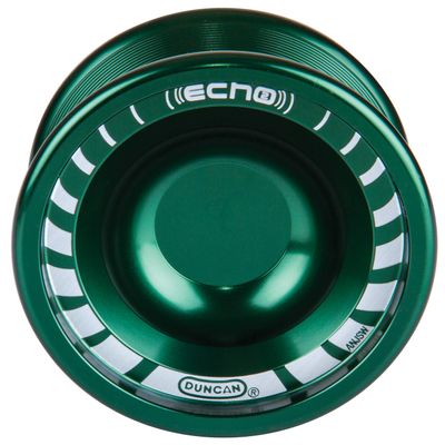 Duncan Toys Echo 2 Yo-Yo [Green], Unresponsive Pro Level Yo-Yo, Concave Bearing