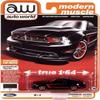 2012 Ford Mustang Boss 302 Laguna Seca Black and Red with Red Wheels Ltd Ed 10312 pcs 1/64 Diecast Model Car by Autoworld 64262-AWSP046 A view 2