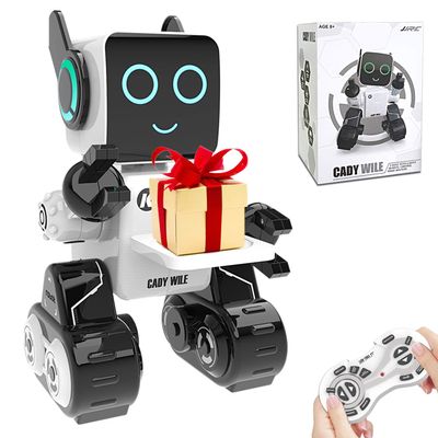 Robot Toys for Kids 5-7, Intelligent Interactive Remote Control Robot Toy with Built-in Piggy Bank Educational Robotic Kit Walks Sings and Dance for Boys and Girls Birthday Robots Toys for Kids 8-12