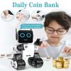 Robot Toys for Kids 5-7, Intelligent Interactive Remote Control Robot Toy with Built-in Piggy Bank Educational Robotic Kit Walks Sings and Dance for Boys and Girls Birthday Robots Toys for Kids 8-12 view 4
