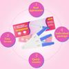 Skylety 3 Pack Fake Pregnancy Test Prank Kit - Realistic Positive Result Joke Sticks Prank Fake Early Result Pregnancy Test for Hilarious Gags and Practical Jokes(Blue) view 4