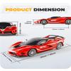 BEZGAR Remote Control Ferrari Car - 1:24 Scale Ferrari Electric Sport Racing Toy Car Model Vehicle, 2.4Ghz Licensed Red RC Car Series for Adult, Girls, Boys Age 8 9 10 11 12 Years Holiday Ideas Gift view 2