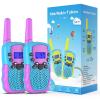 Selieve Toys for 3-14 Year Old Children's, Walkie Talkies for Kids 22 Channels 2 Way Radio Toy with Backlit LCD Flashlight, 3 Miles Range for Outside, Camping, Hiking Purple view 1