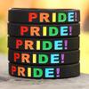 SayitBands Twenty (20) Pride Wristband Bracelets view 4