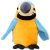 Talking Macaw Parrot Repeat What You Say Stuffed Animal Plush Toy Electronic Record Animated Bird Shake Wings Speaking Parrot Pet Plush Interactive Toys for Kids Boys Girls Christmas Birthday Gift view 2