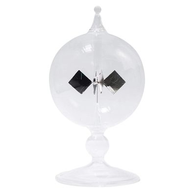 Essenc Clear Solar Power Radiometer Sun Light Energy Spinning Vanes Glass Radiometer Science Educational Light Mill