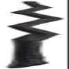 amscan Wicked Witch Light Up Crooked Wand- 1 pc. view 1