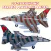 ArtCreativity F-16 Fighter Jet Toy Set for Kids  2 Pack F16 Fighting Falcon Diecast Metal Airplanes, Pull Back Military Jets  Air Force Toys for Boys, Birthday Gifts, Cake Toppers, Party Favors view 3