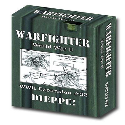 DVG: Expansion Kit #52, Dieppe Raid Battlepack, for Warfighter WWII Solitaire Boardgame