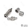 Lesu Metal Tubing Connector for 1/14 DIY Rc Tmy Dumper Truck Hydraulic System view 2