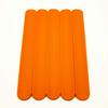 BRANDWINLITE Colored Silicone Rubbber Slap Bracelets wristbands for Kid's Toys,Party Favors,Kindergarten Playing,Classes Teaching,Carnival RewardsDIY Marker Painting & Reuse;Gift Papers wrapping or Cables Rolling Holders-Orange view 3