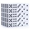 Brybelly Bulk Dice for Board Games, Casino Games & Tabletop RPGs - D6 Standard 16mm Game Dice Pack - White, 100 Count view 2